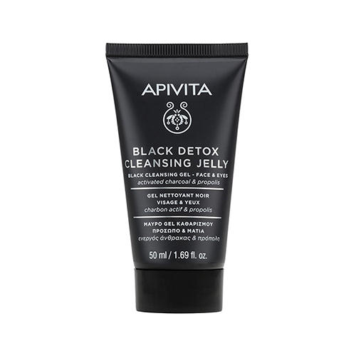 Апивита Блэк Детокс Гель очищающий для лица и глаз 50 мл в подарок при покупке Апивита от 2 500 рублей