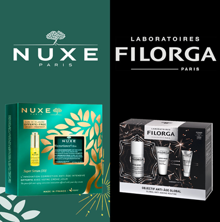 Новые Подарочные наборы от Nuxe & Filorga