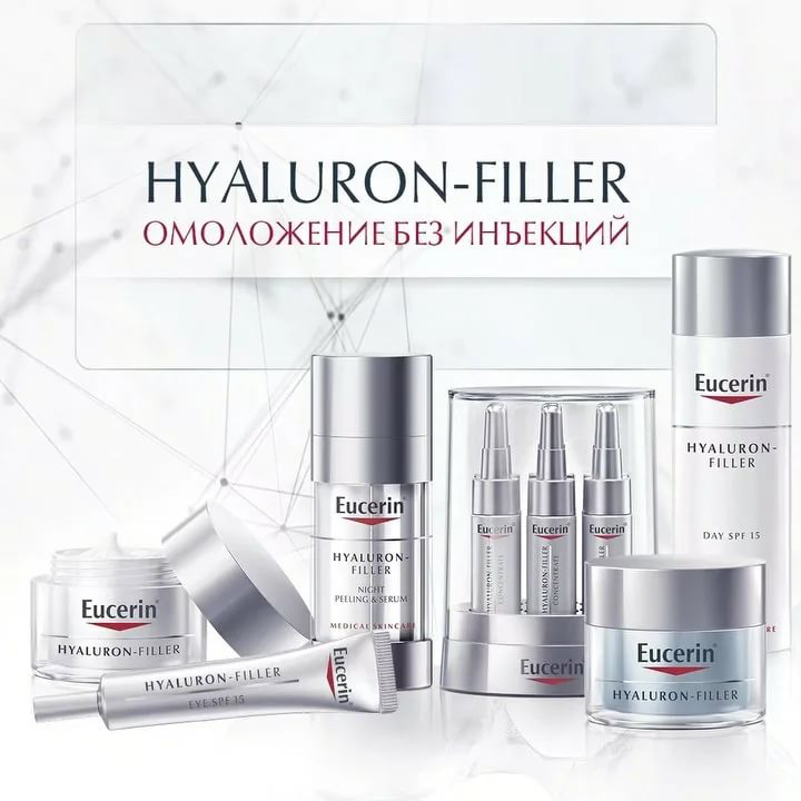 Линия Hyaluron-filler от марки Eucerin