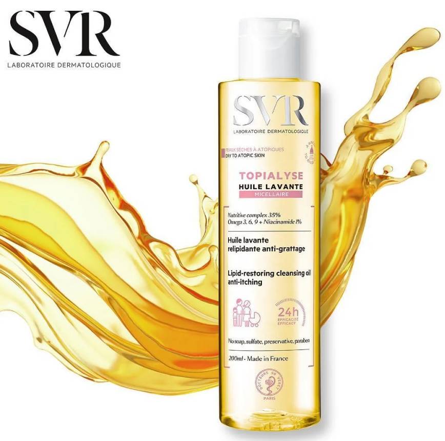 Новинка в гамме Топиализ от SVR - мицеллярное моющее масло