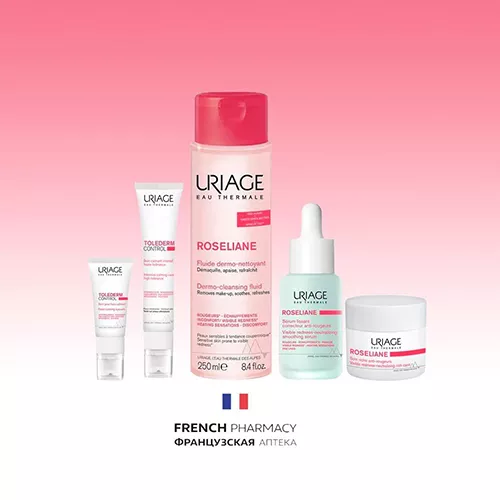 15% на все средства Урьяж Розельян и Толедерм до конца марта