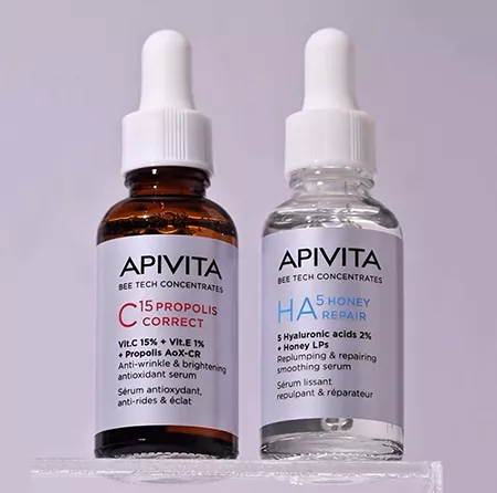 Новинки из Греции: антивозрастные сыворотки Апивита