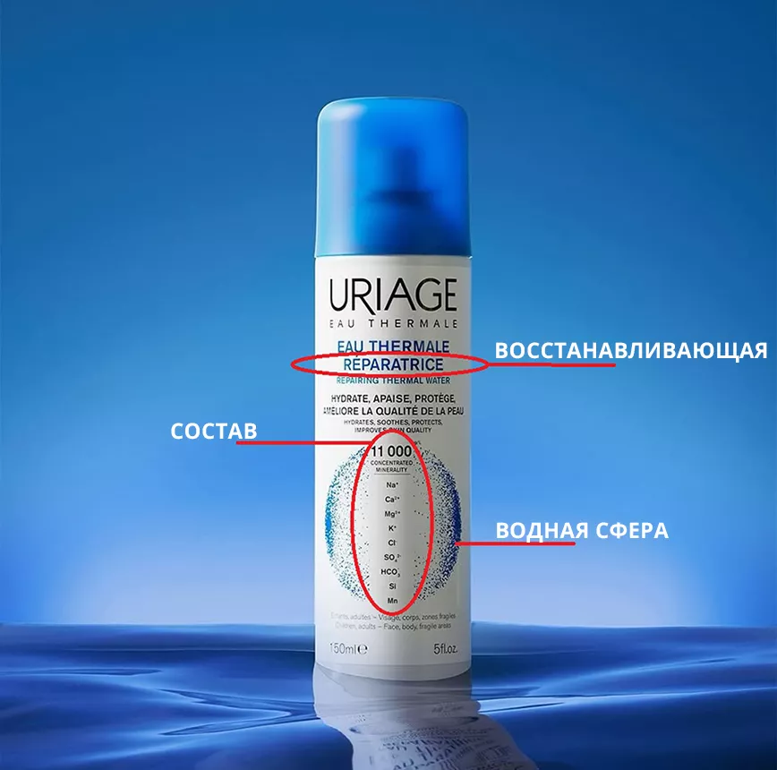 Восстанавливающая Термальная вода Урьяж